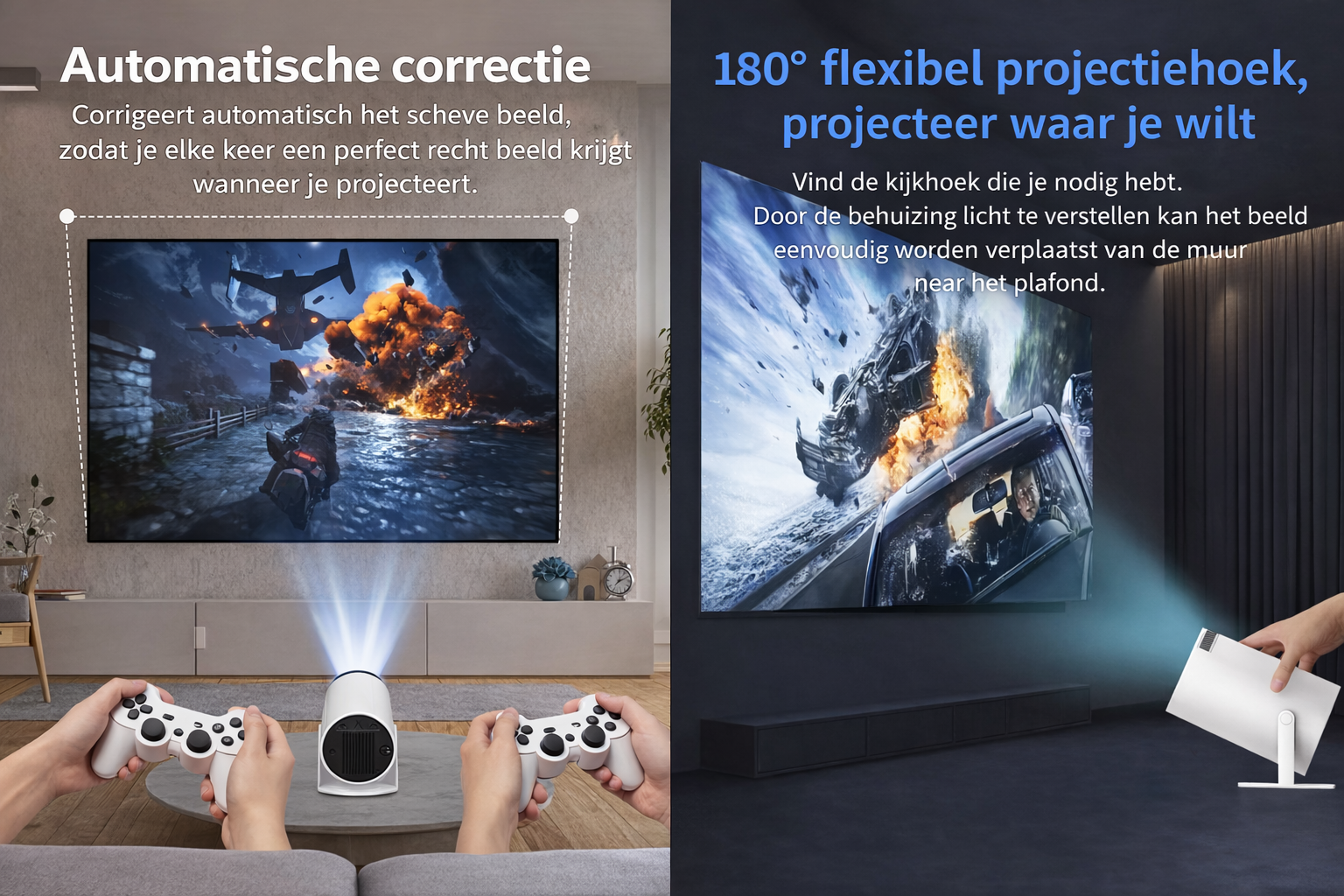 Game beamers en projectoren met Lage input lag Game beamers en projectoren met Lage input lag