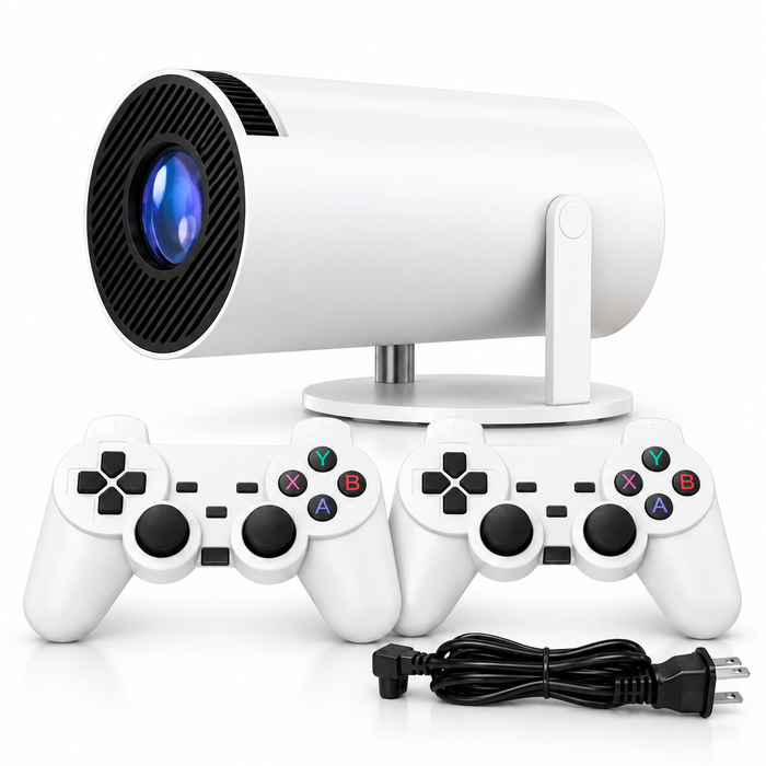 Game Projector met 10.000 Retro Games – Complete Entertainment Set
